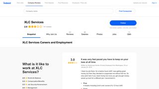 XLC Services Careers and Employment | Indeed.com
