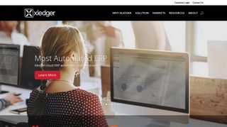 Most Automated Cloud ERP | Xledger USA