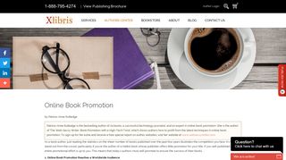 Xlibris Authors Center | Online Book Promotion