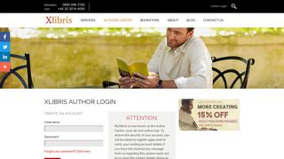 xlibris author login - Xlibris UK