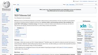 XLN Telecom Ltd - Wikipedia