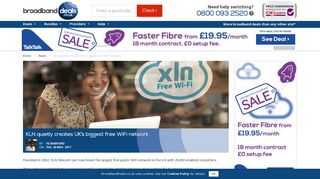 XLN quietly creates UK's biggest free WiFi network | BroadbandDeals ...