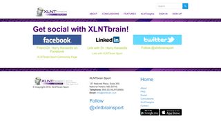 Get social with XLNTbrain! - XLNTbrain Sport Concussion ...