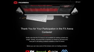 FX Arena - The World's First Forex Contests Platform