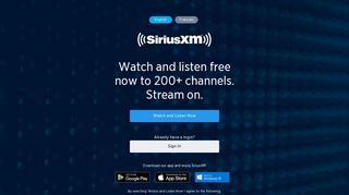 SiriusXM Streaming - SiriusXM Canada