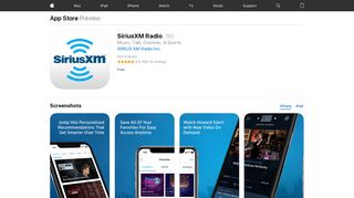 SiriusXM Radio on the App Store - iTunes - Apple