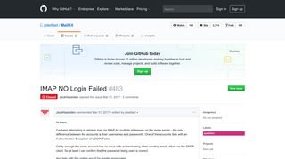 IMAP NO Login Failed · Issue #483 · jstedfast/MailKit · GitHub