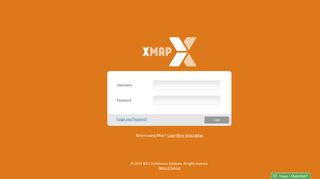 Login to the xMap App