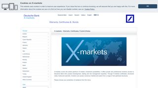 Deutsche Bank X-markets