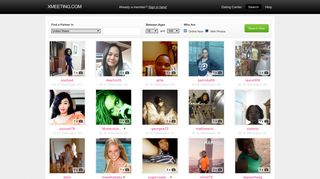 Search - Meet hot singles in your city or chat online now at XMeeting