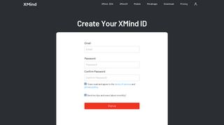Sign Up - XMind - Mind Mapping Software