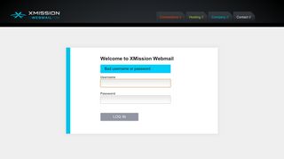 Welcome to XMission Webmail - XMission webmail login