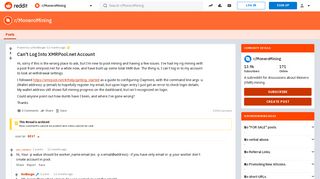 Can't Log Into XMRPool.net Account : MoneroMining - Reddit
