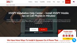 XNSPY Installation Help Center| Mobile spy software