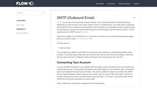 SMTP (Outbound Email) - Flow XO Help Center