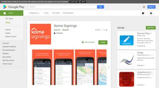 Xome Signings - Apps on Google Play