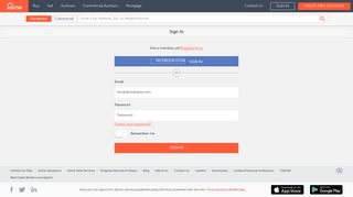 Registration and Login | Xome.com
