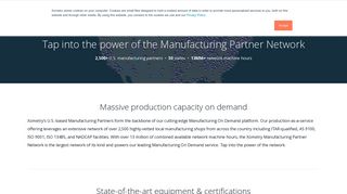 Xometry Manufacturing Partner Network