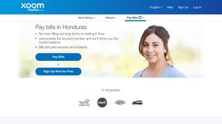Pay bills in Honduras - Online bill Pay for Utility Services | Xoom, a ...