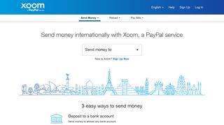 Money Transfer - Send Money Online | Xoom, a PayPal Service
