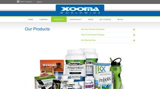 Products - Xooma Worldwide