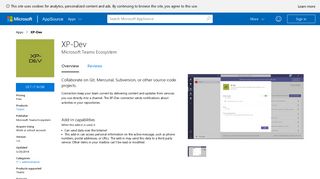 XP-Dev - Microsoft AppSource