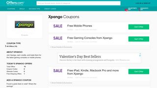 Xpango Coupons & Promo Codes 2019 + Free Shipping - Offers.com