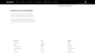 Sony Mobile: Xperia™ Smartphones from Sony
