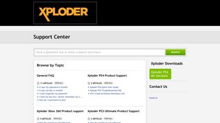 Xploder ltd | Portal