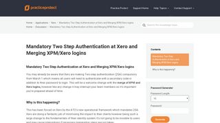 Mandatory Two Step Authentication at Xero and Merging XPM/Xero ...
