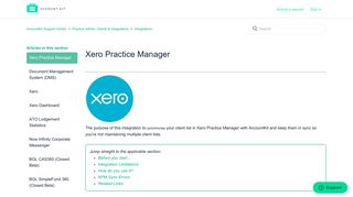 Xero Practice Manager – AccountKit Support Center