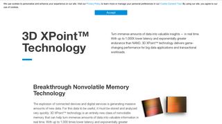3D XPoint Technology - Micron Technology, Inc.