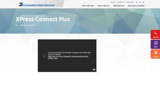 XPress Connect Plus - Convention Data Services