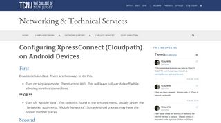 Configuring XpressConnect (Cloudpath) on Android Devices ...
