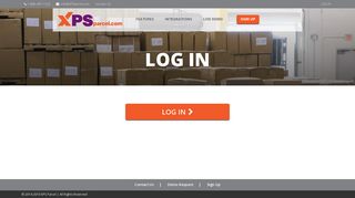 Log In - XPS Shipping Software - XPS Parcel