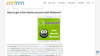 How to get a free Usenet account with XSUsenet?