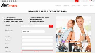 Get a Free 7 Day Guest Pass - XSport Fitness