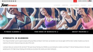 Group Fitness | XSport Fitness