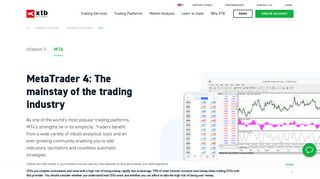 MetaTrader 4 - the fast, reliable platform for online trading | XTB