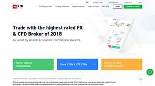 XTB: Forex, Commodities, Indices, Cryptos, ETFs - CFD Broker