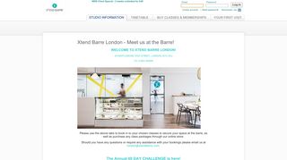Xtend Barre London Online