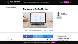 Xtendamix Video Pool Review - Digital DJ Tips