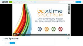 Xtime Spectrum on Vimeo
