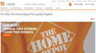 Pro Xtra Loyalty Program for Contractors & Professionals at The Home ...