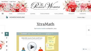 XtraMath | The Pioneer Woman