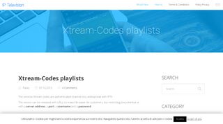Xtream-Codes playlists – IP Television