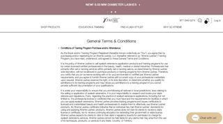 Terms and Conditions | Xtreme Lashes