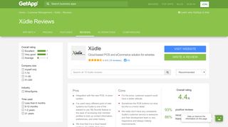 Xüdle Reviews - Ratings, Pros & Cons, Analysis and more | GetApp®