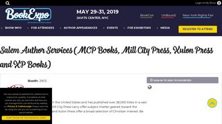 Salem Author Services (MCP Books, Mill City Press, Xulon Press and ...