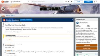 Can't log into the xvm website : WorldofTanks - Reddit